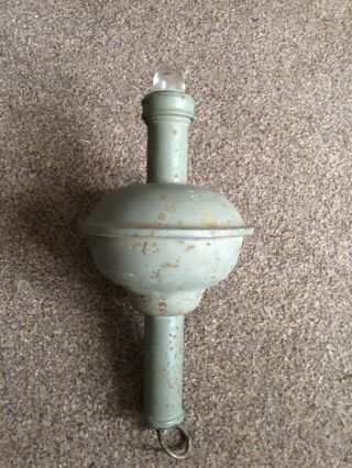 Vintage Military Man Overboard Light Beacon