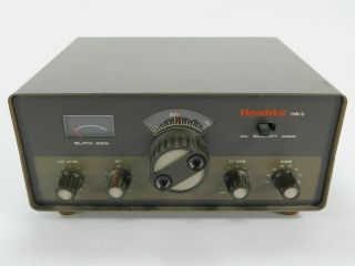 Heathkit Hw - 9 Vintage Ham Radio Cw Qrp Transceiver Parts / Repair (low Output)
