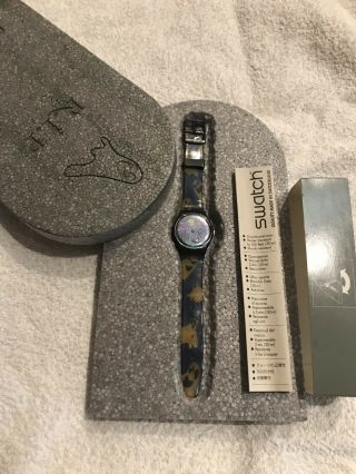 Ultra Rare Vintage Swatch Watch Ghost Halloween Watch Unworn FWO 2