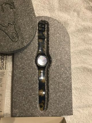Ultra Rare Vintage Swatch Watch Ghost Halloween Watch Unworn FWO 5