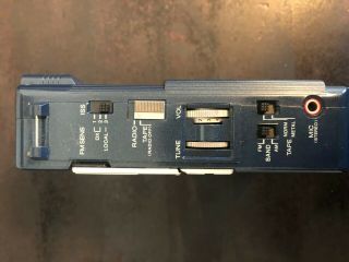 Vintage NOS 1982 Sony M - 80 MicroCassette Player Recorder w/ AM/FM Radio Walkman 3