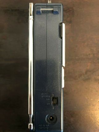 Vintage NOS 1982 Sony M - 80 MicroCassette Player Recorder w/ AM/FM Radio Walkman 5