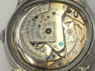 MOVADO 431 VINTAGE 28 JEWEL AUTOMATIC - STAINLESS STEEL - IN F.  W.  O - ACCURATE 10