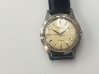 Movado 431 Vintage 28 Jewel Automatic - Stainless Steel - In F.  W.  O - Accurate