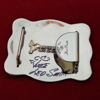 RODEO TROPHY BUCKLE VINTAGE 2012 KATY TEXAS CALF ROPING CHAMPION 857 8