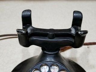Vintage Western Electric D1 Oval Telephone w/ E1 Handset 3