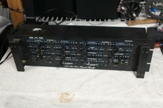 Sae 1800 Stereo Equalizer For Amplifier,  Preamp,  Tuner,  Vintage Rack System Eq