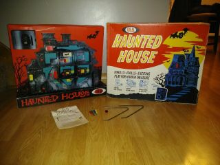 Vintage 1962 Ideal Haunted House Game - Rare -