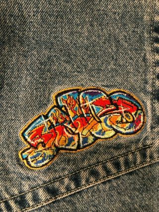 JNCO Mens Jeans 42 x 32 Graffiti Burner Logo w/ Tags,  Vintage 3