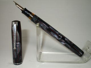 Vintage Waterman´s 32a (canada) Fountain Pen 14ct Ob Nib Freshly Serviced