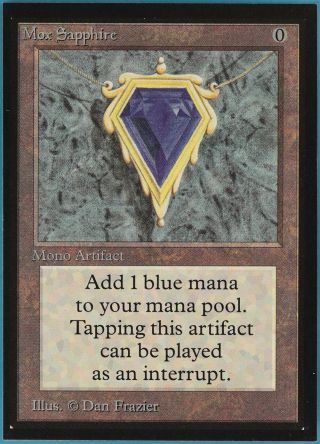 Mox Sapphire Collectors 