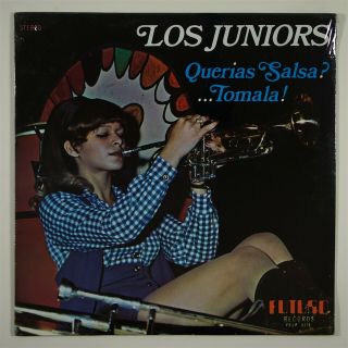 Los Juniors " Quierias Salsa?tomala " Rare Latin Guaguanco Salsa Lp Futuro