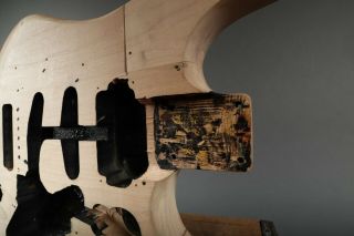 Vintage 1963 Fender Stratocaster Frankenstein Body uFix Luthier Special Strat 10