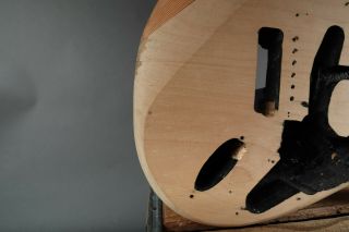 Vintage 1963 Fender Stratocaster Frankenstein Body uFix Luthier Special Strat 2