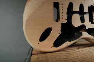 Vintage 1963 Fender Stratocaster Frankenstein Body uFix Luthier Special Strat 3