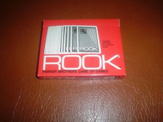 Vintage 1968 Rook By Parker Brothers - 100 Complete
