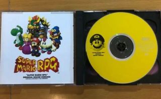 Mario Rpg Soundtrack Cd Incredibly Rare Japan Collectible Geno Mallow