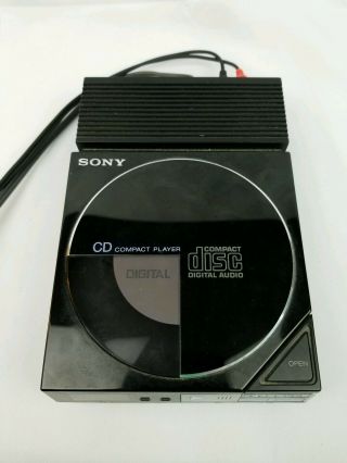 Sony Compact Portable Cd Player D - 5 Ac Adapter Ac - D50 Vintage 1984