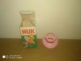 Vintage Nuk Pacifier Pink