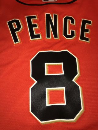 Authentic Majestic 40 M WS 2014 San Francisco Giants HUNTER PENCE vintage JERSEY 6