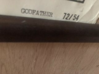 Vintage THE GODFATHER Subway Movie Poster 72 - 54 Very Good Rolled (M) 3