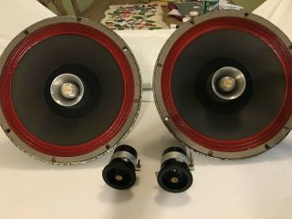 Vintage Stephens Trusonic 120cx 12 " Coaxial Speakers -