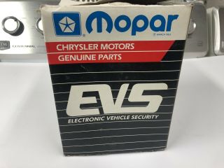 Vintage Mopar Evs Remote Security Alarm System All Parts Made In Usa