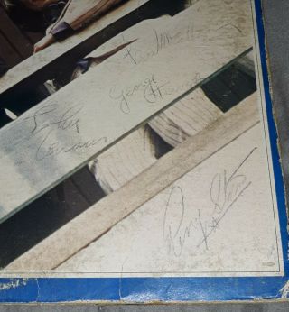 BEATLES Autographed Album (Blue Album) RARE Authenticated by GSA 4