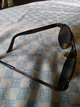 Vintage Giorgio Armani Sunglasses Style 662 1095 Shiny Brown Italy 6