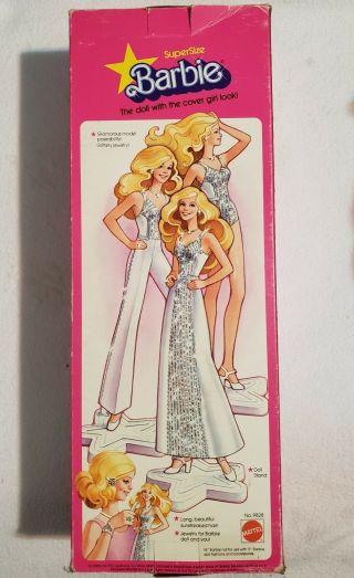Supersize Barbie Doll 9828 Vintage 1976 By Mattel 3