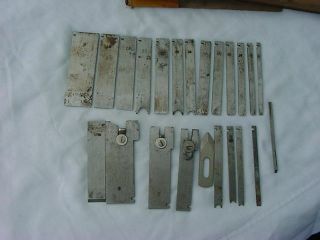 VTG BOX OF CUTTERS FOR STANLEY PLANE 45 3