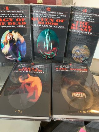 Centipede Vintage Press Horror Series Limited Editions Signed 48/250