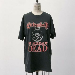 ⭕ 90s Vintage Entombed 1992 Tour Shirt : Death Metal Earache Punk Black Carcass
