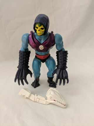 Mattel Vintage Motu Masters Of The Universe Terror Claws Skeletor With Dragon