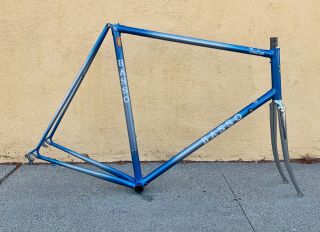 Basso Loto 62cm Frameset Columbus Spx Road Bicycle Vintage 90s Made In Italy