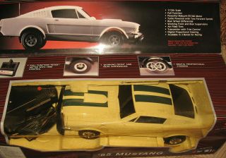 65 Shelby Mustang Radio Controlled 1/12 Scale Car Jrl Vintage