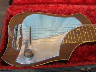 Audiovox 7 String Lapsteel Vintage Guitar 1930 ' s or 40 ' s 2