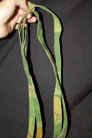 WWII USMC Camouflaged Blanket Roll Straps {You get 2} 2