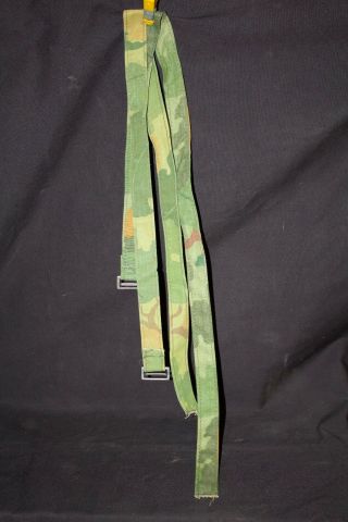 WWII USMC Camouflaged Blanket Roll Straps {You get 2} 3