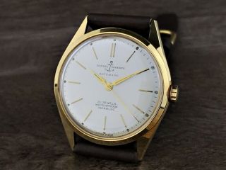 Ulysse Nardin VINTAGE 18k Gold Plated Automatic MEN ' S WATCH Ca.  60 ' s IMMACULATE 8