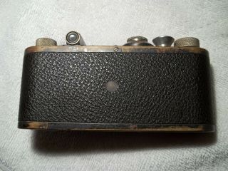 Vintage Leica 1 camera w/ Leitz Elmar 1:35 F= 50mm lens 5 - digit serial number 4