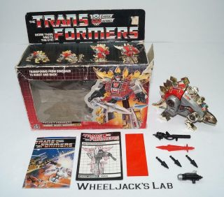 Snarl Mib 100 Complete C 1985 Vintage Hasbro Action Figure G1 Transformers