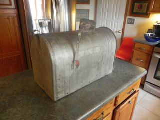 Vintage Rural Mail Box - Jumbo Size - All Country Look.  Iowa Barn Find
