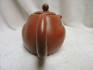 Chinese Yixing Zisha Style Rat Mouse Red Clay Teapot 5