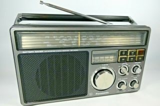 Old Vintage Panasonic Rf - 1405 Lbe Portable Radio