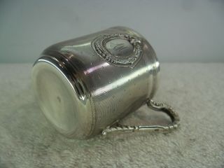 Quality French Solid Silver Coffee Cup,  Philippe Berthier 1841 - 51 4