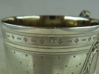 Quality French Solid Silver Coffee Cup,  Philippe Berthier 1841 - 51 8