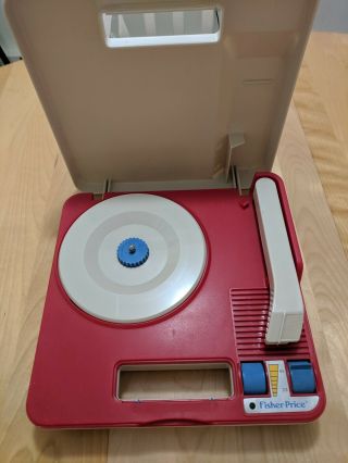 Fisher Price 3814,  Record Player Turntable,  Perfect Vintage 1989