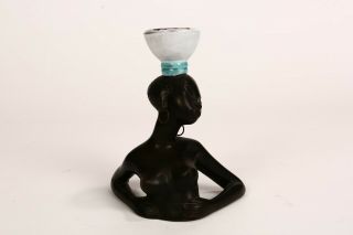 Anzengruber Keramik Nubian Figure Woman 8 In