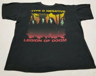Vintage Type O Negative Shirt Legion Of Doom 1997 Xl